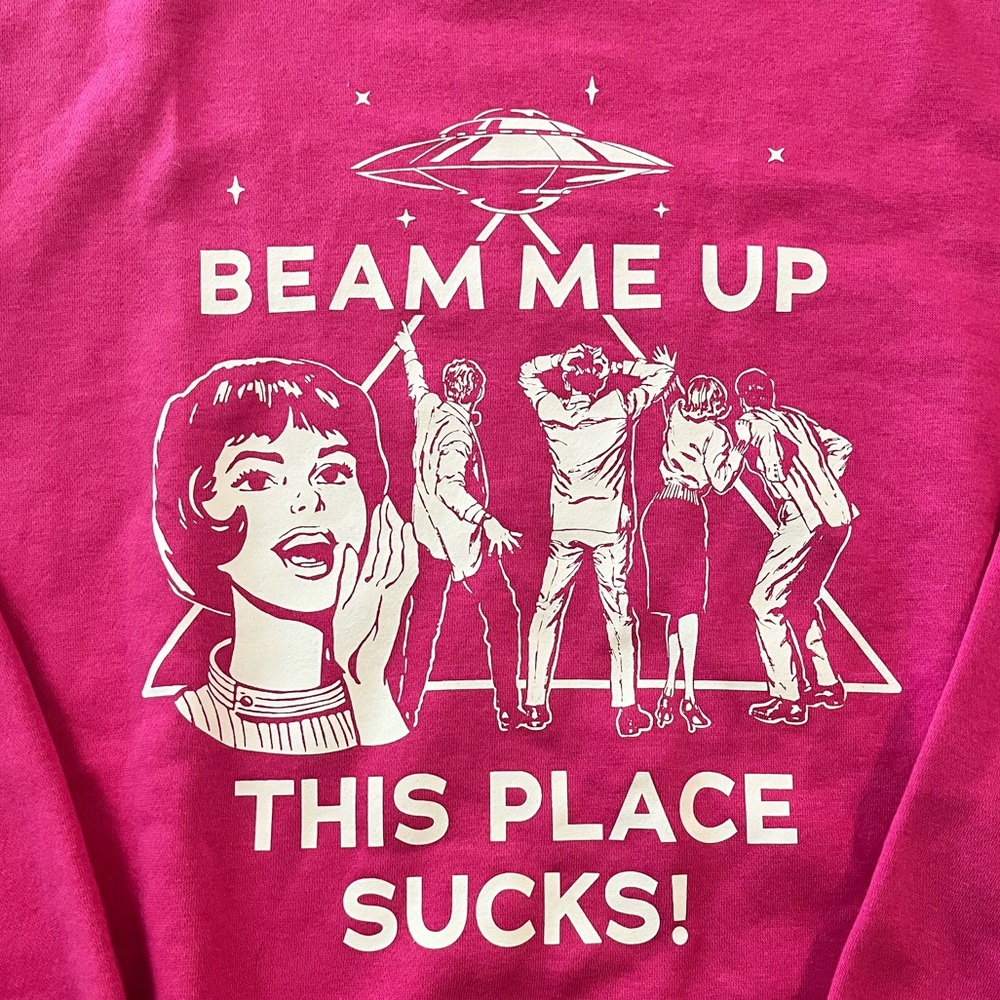 Stranger Things Beam Me Up Sweatshirt